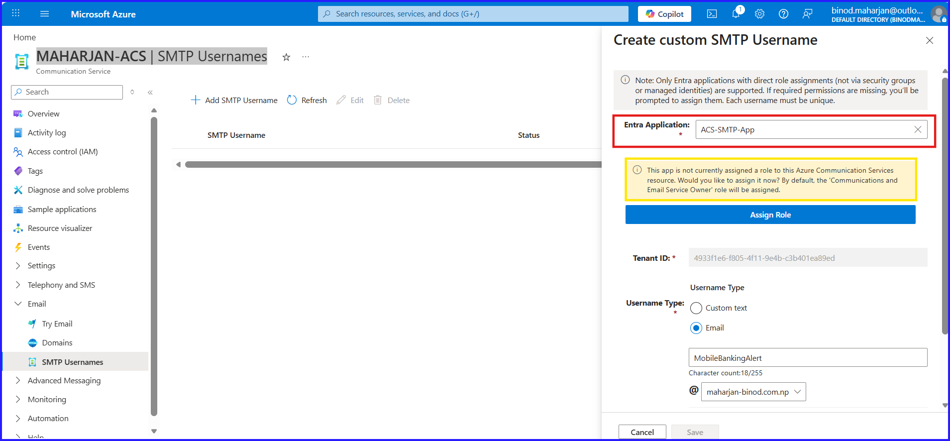 Azure Communication Services