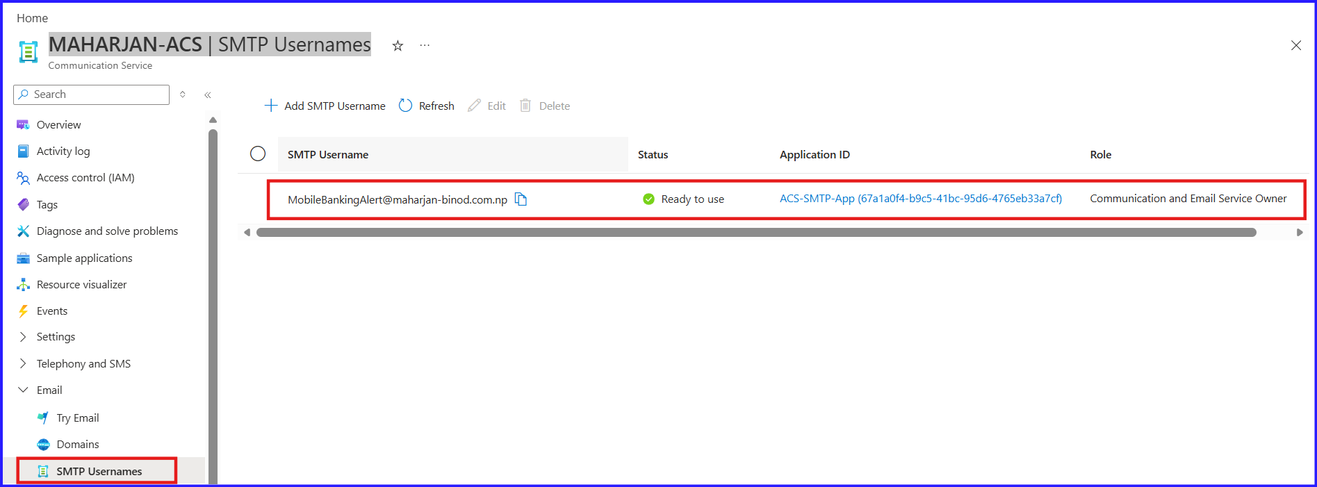 Azure Communication Services