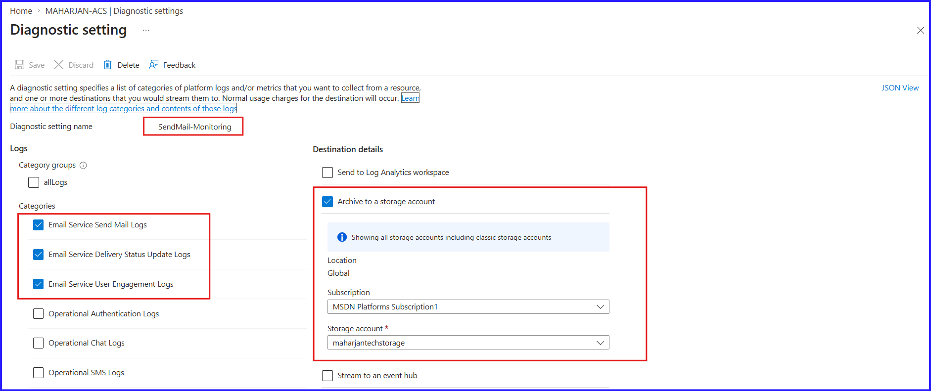 Azure Communication Services