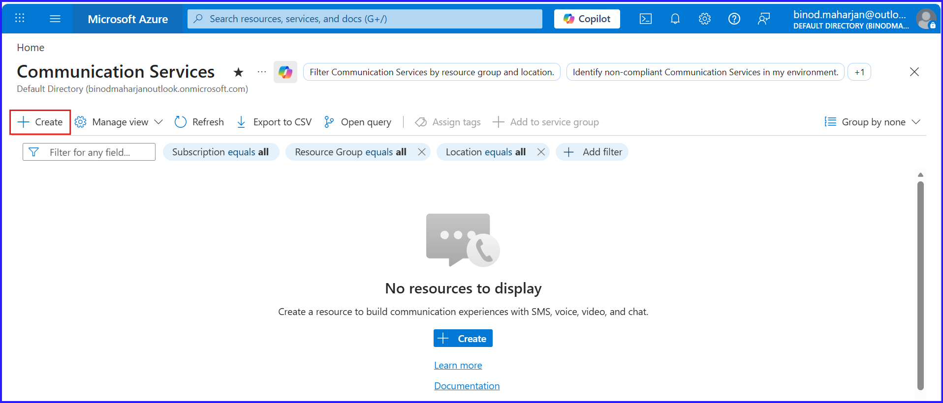 Azure Communication Services