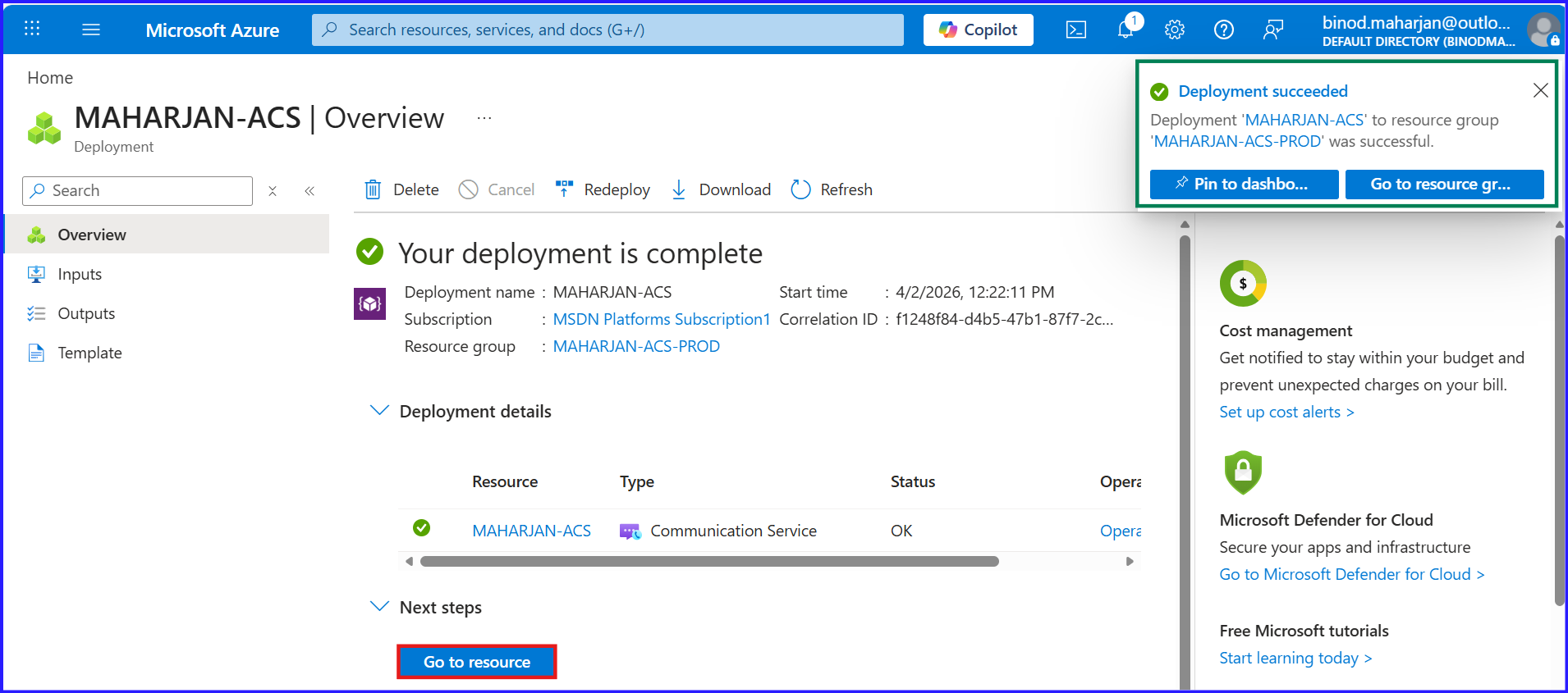 Azure Communication Services