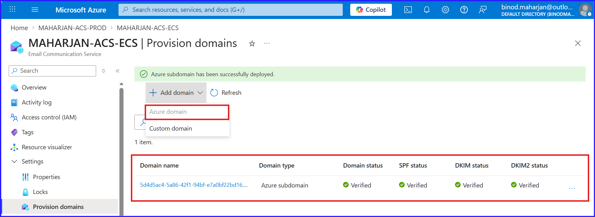 Azure Communication Services