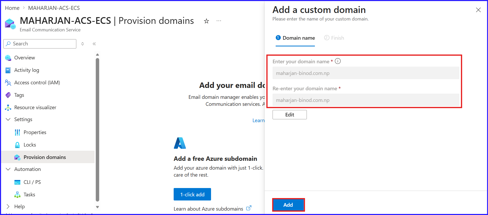 Azure Communication Services