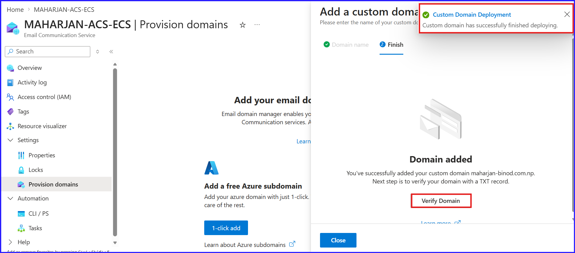 Azure Communication Services