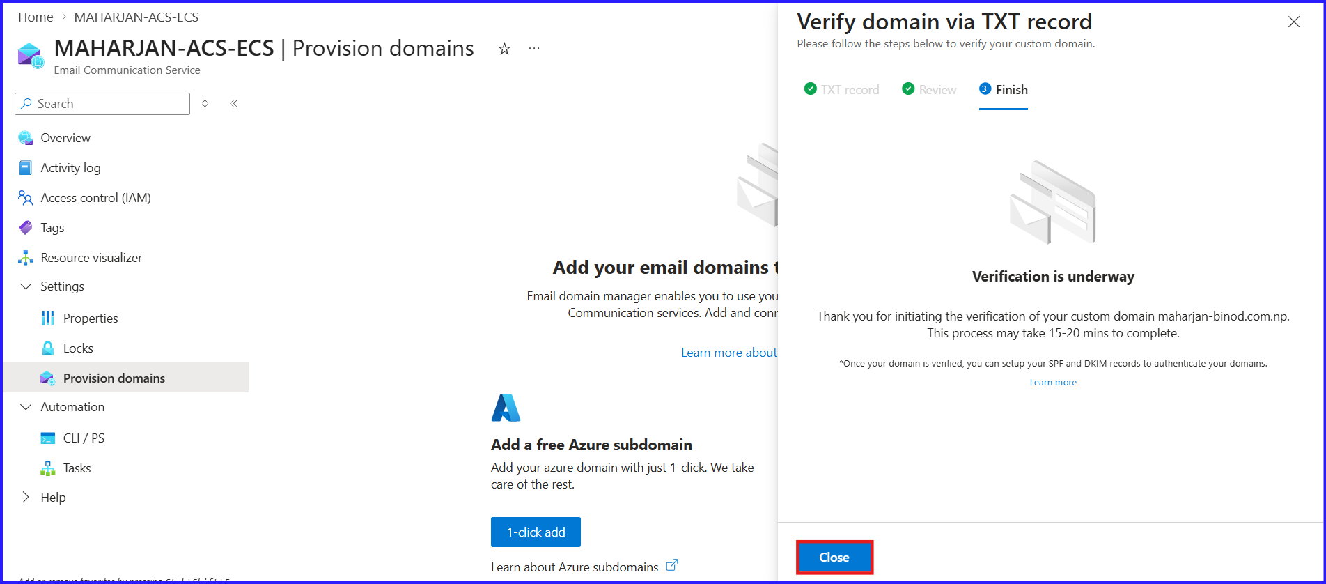 Azure Communication Services