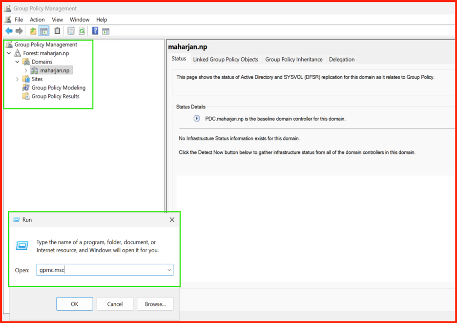 Group Policy Management Console